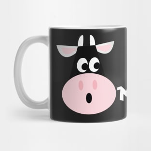 Cow Mooing Cute and Funny Mug